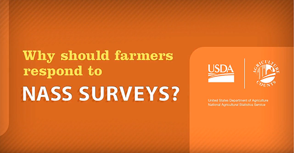 Why should farmers respond to NASS surveys?
