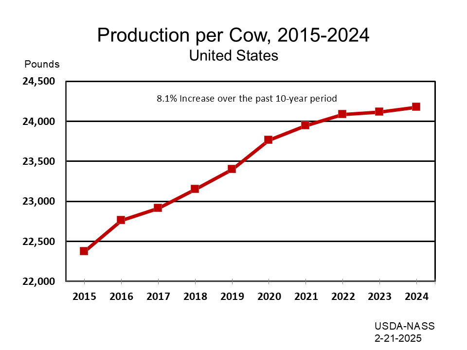 Dairy Cow Chart