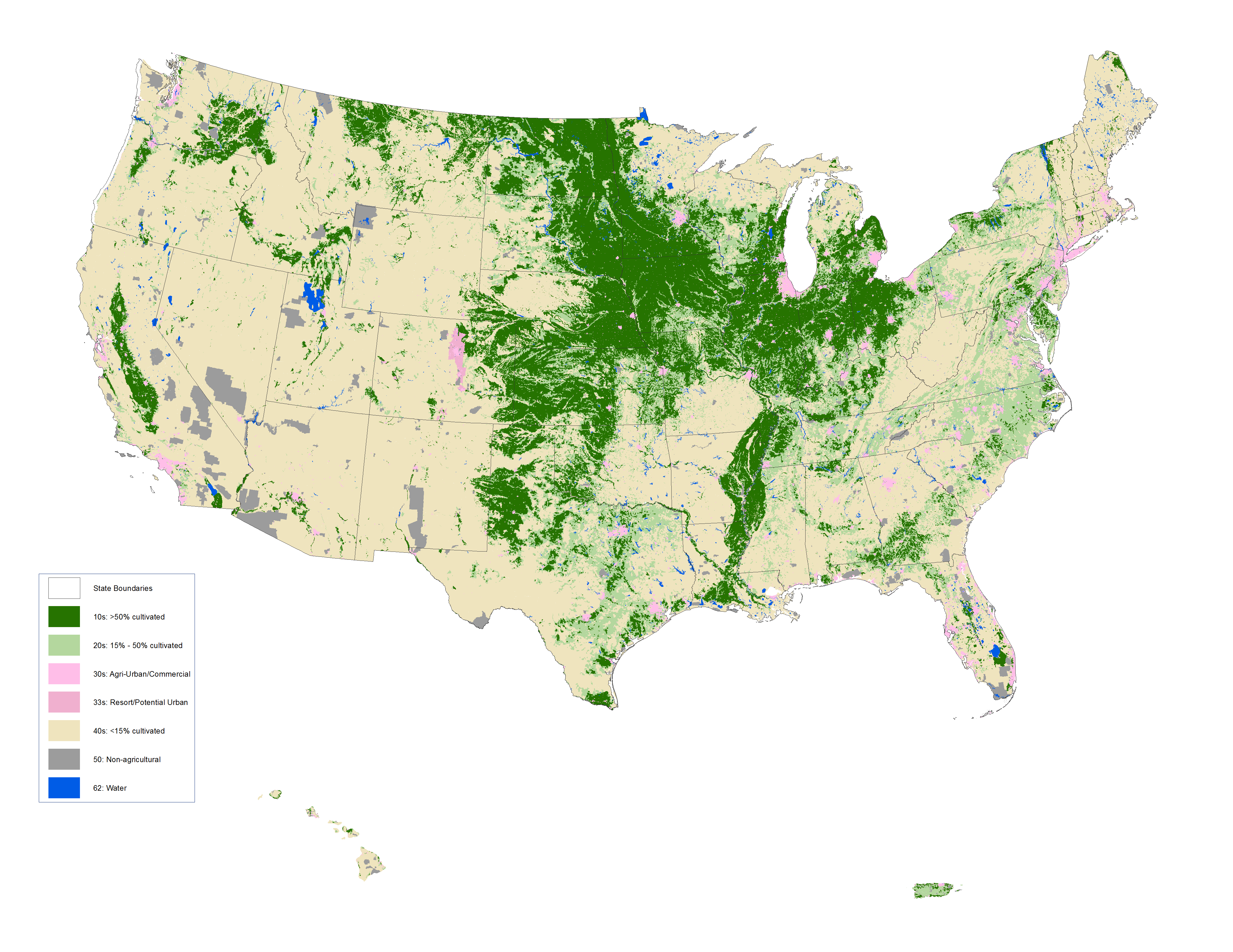 Usda National Agricultural Statistics Service Research And Science Land Use Strata