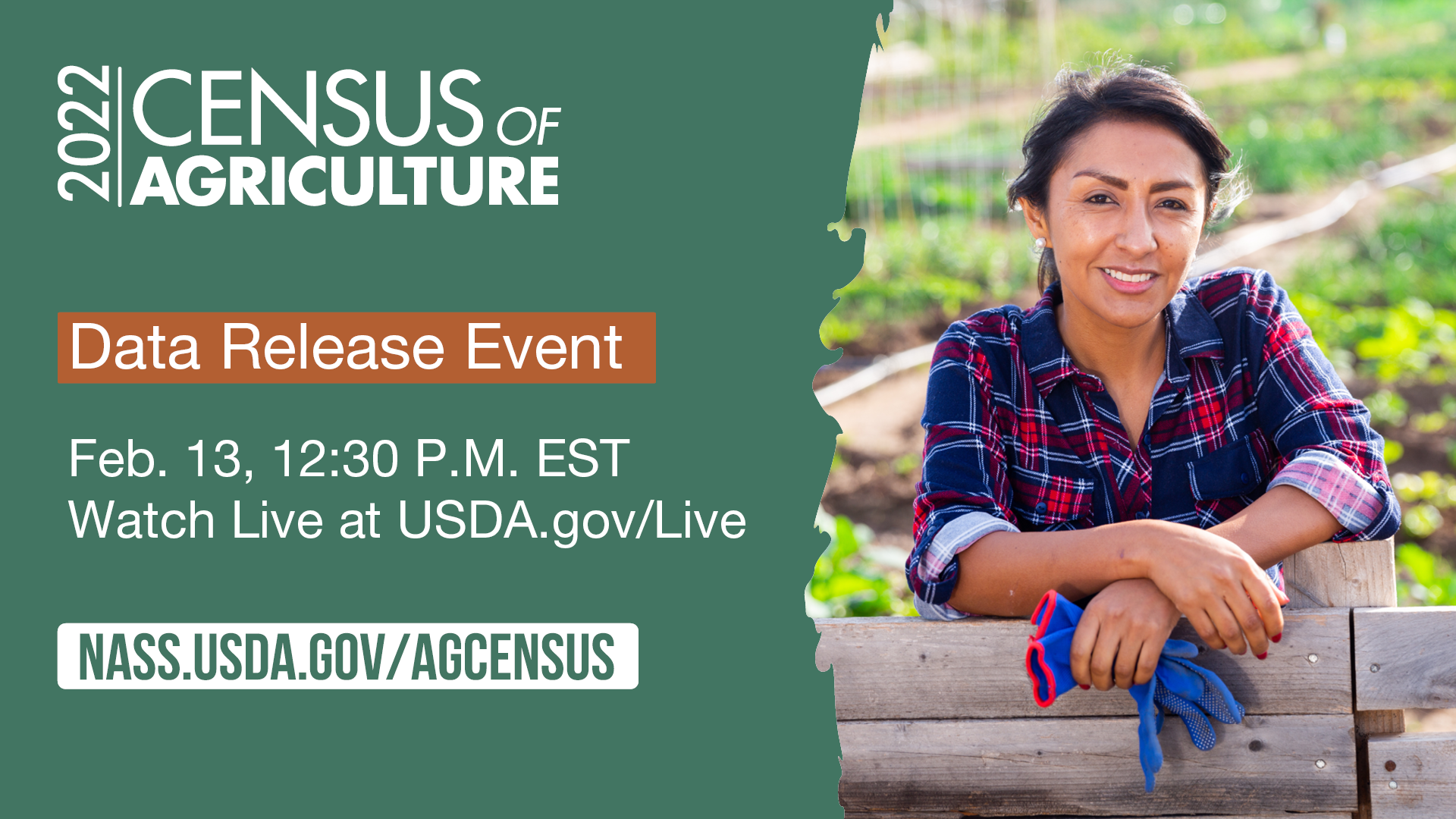 Video of 2022 Census of Agriculture Data Release Event